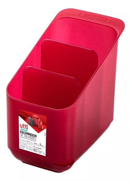 Conjunto Pia Vermelho Lixeira Porta Detergente Escorredor - Ordene Imagem de Conjunto Pia Vermelho Lixeira Porta Detergente Escorredor