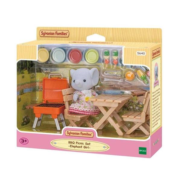 Imagem de Conjunto Piquenique e Churrasco Menina Elefante - Sylvanian Families