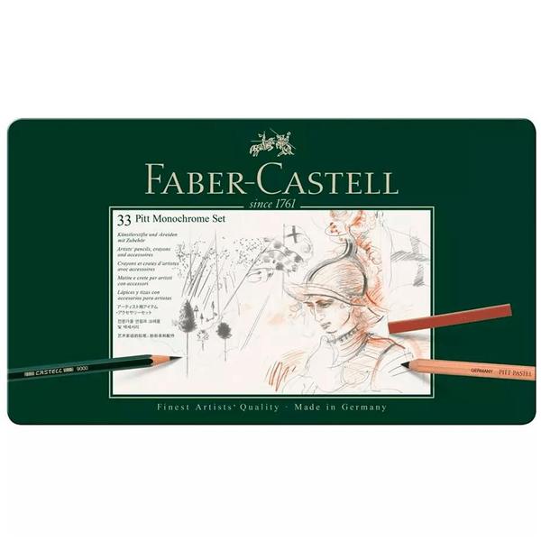 Imagem de Conjunto Pitt MonoCromático Grande - Faber-Castell