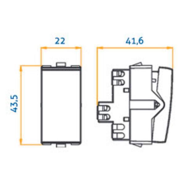 Conjunto Placa 4x4 6 Interruptores Paralelos Preto Fosco EBONY CLEAN - Margirius Imagem de Conjunto Placa 4x4 6 Interruptores Paralelos Preto Fosco EBONY CLEAN