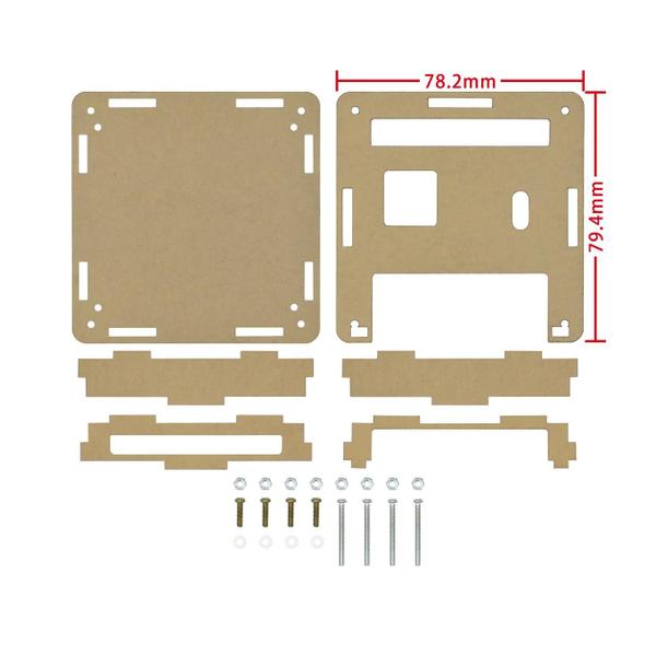 Imagem de Conjunto Placa Adaptadora Para Fonte Atx 20 24 Pinos Fonte De Bancada + Case