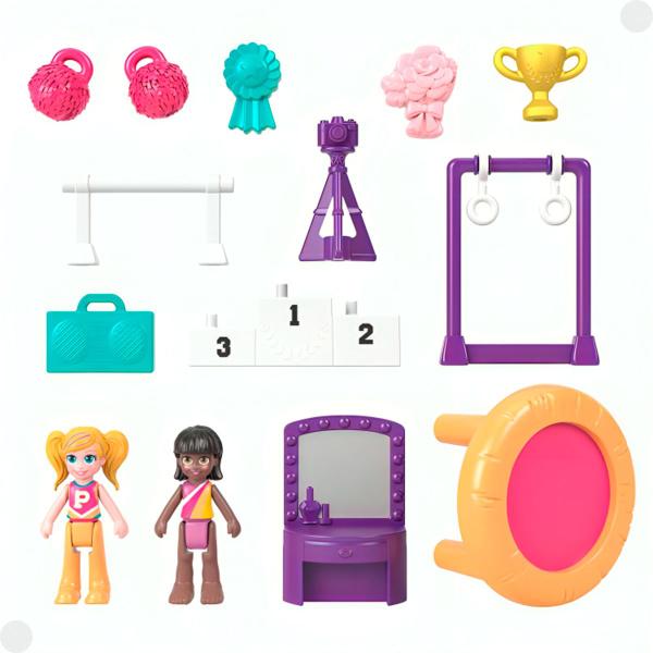 Imagem de Conjunto Polly Pocket Cenário Borboleta Musical HCG17-Mattel