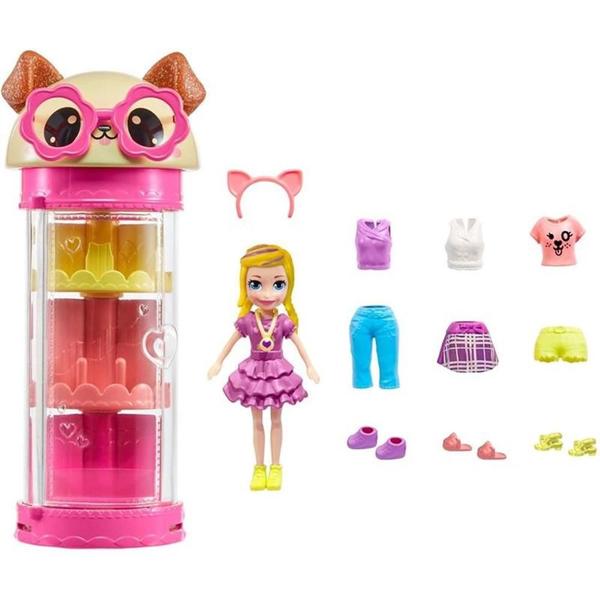 Imagem de Conjunto Polly Pocket Spinner Fashion Closet HKW06 Mattel