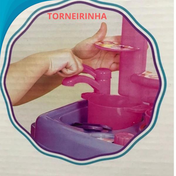 Conjunto Portátil de Cozinha Completo Ideal Para Sua Criança Presente Original Com Garantia e Diversão - Zonne Imagem de Conjunto Portátil de Cozinha Completo Ideal Para Sua Criança Presente Original Com Garantia e Diversão