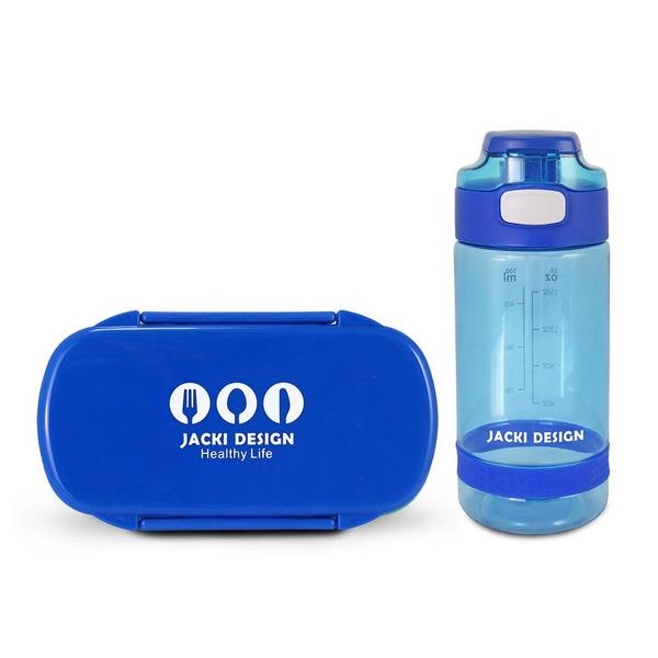 Imagem de Conjunto Pote p/ Lanche 450ml e Garrafa 550ml
