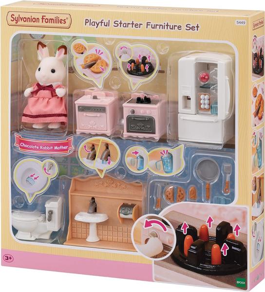 Imagem de Conjunto primeiros moveis divertidos sylvanian families - epoch