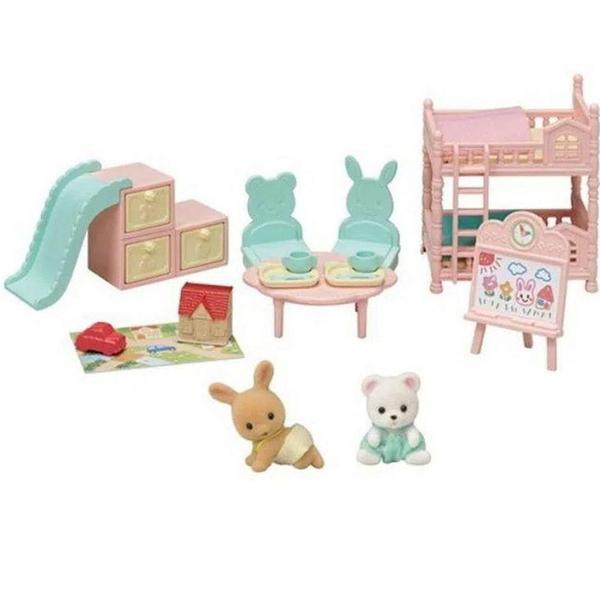 Imagem de Conjunto Quarto de Bebê Clássico Sylvanian Families Colorido