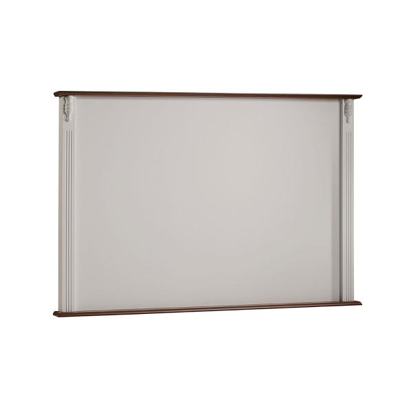 Conjunto Rack 60812M + Painel 50513 para Sala Pés Luiz XV 2 Gavetas 2 Portas e Nicho Linz Móveis Imagem de Conjunto Rack 60812M + Painel 50513 para Sala Pés Luiz XV 2 Gavetas 2 Portas e Nicho Linz Móveis