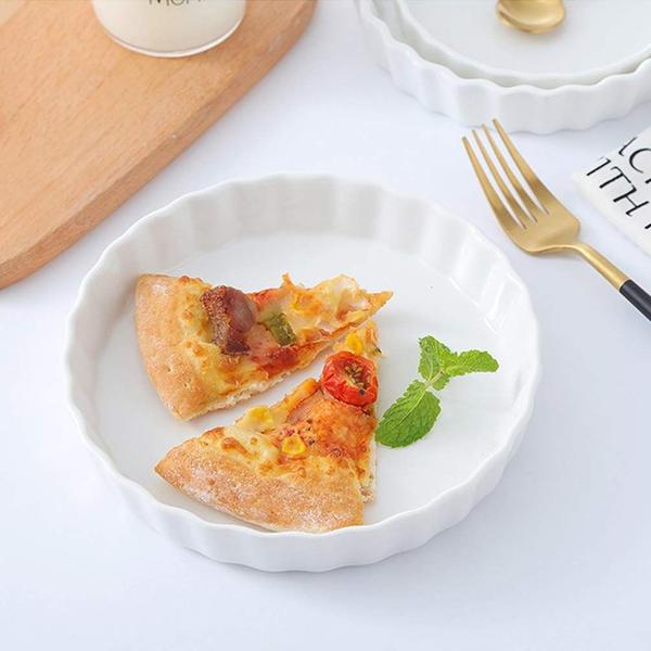 Imagem de Conjunto Ramekin Foraineam Porcelain Shallow 150mL 8 peças brancas