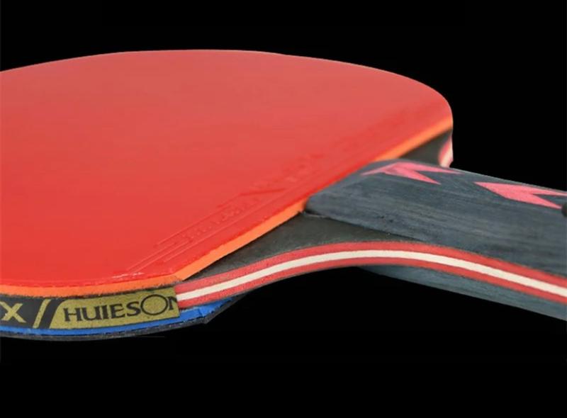 Imagem de Conjunto Raquetes Tênis De Mesa Ping Pong Huieson 5 Estrelas