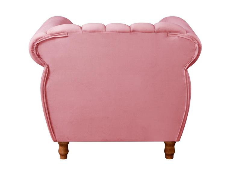 Imagem de Conjunto Realeza Sofá com Poltronas Chesterfield Decoração