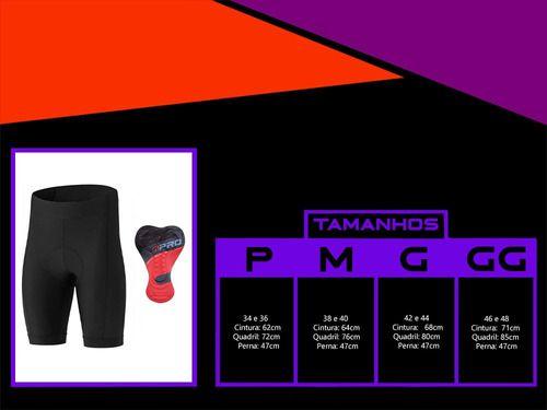 Imagem de Conjunto Red Bull Camisa Manga Longa Bermuda Gel Pernito Mtb