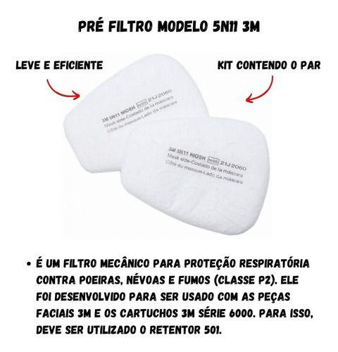 Imagem de Conjunto Respirador Completo Para Pintura Automotiva 3m