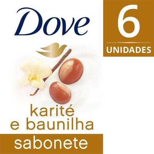 Imagem de Conjunto Sabonetes Hidratante Karité 6x90g - Dove