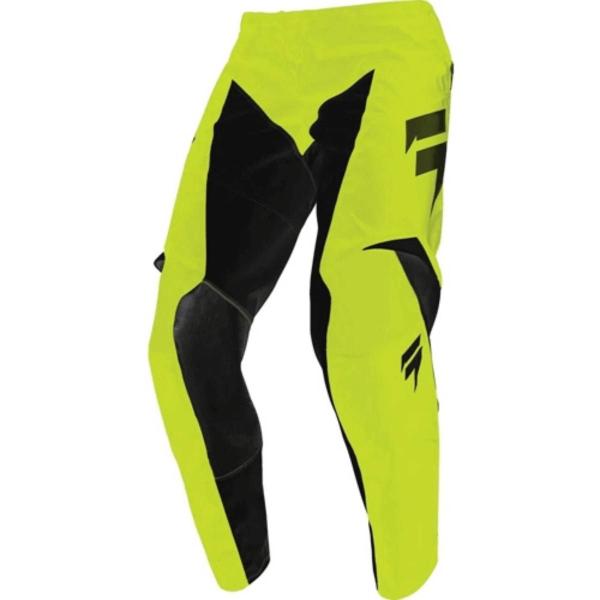 Imagem de Conjunto shift infantil whit3 race amarelo fluor