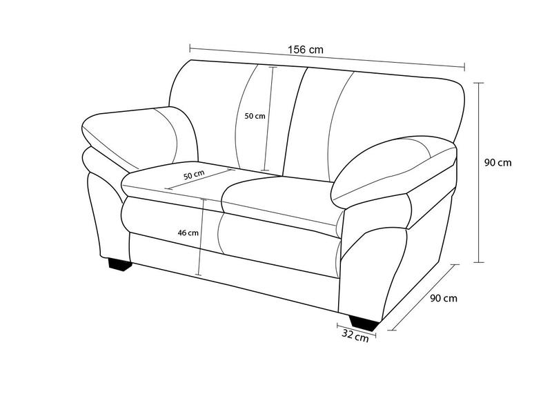 Imagem de Conjunto Sofá de Couro Gana 3 e 2 Lugares Marrom Bicolor - Mempra Design