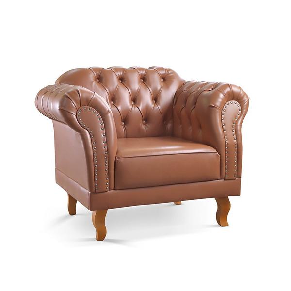 Imagem de Conjunto Sofá e Poltronas Chesterfield Duque