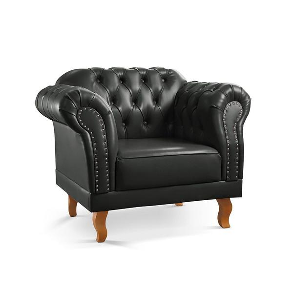 Imagem de Conjunto Sofá e Poltronas Chesterfield Duque