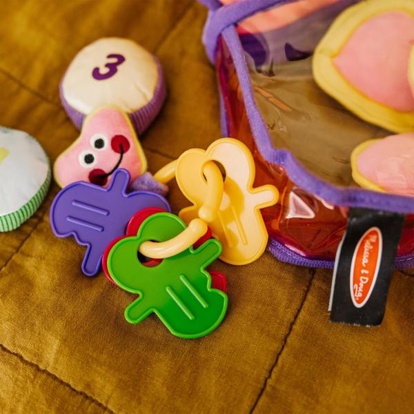 Conjunto Soft Play Toy Melissa & Doug Pretty Purse Fill and Spill Imagem de Conjunto Soft Play Toy Melissa & Doug Pretty Purse Fill and Spill