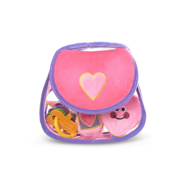 Conjunto Soft Play Toy Melissa & Doug Pretty Purse Fill and Spill Imagem de Conjunto Soft Play Toy Melissa & Doug Pretty Purse Fill and Spill