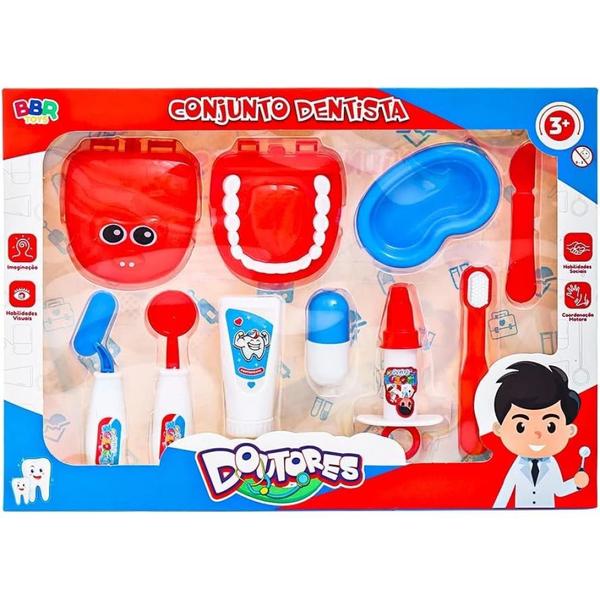 Imagem de Conjunto Sou Dentista Infantil com Acessorios - Bbr R3246