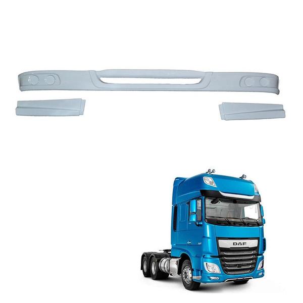 Imagem de Conjunto Spoiler Daf Xf Com Kit De Parafusos