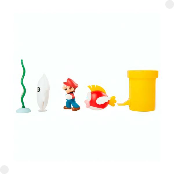 Imagem de Conjunto Super Mario Diorama C/ Acessórios 004267 - Sunny