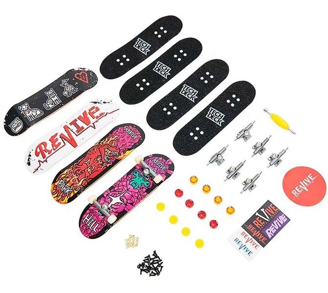 Imagem de Conjunto Tech Deck Skate Dedo + Acessórios Revive 2891 Sunny