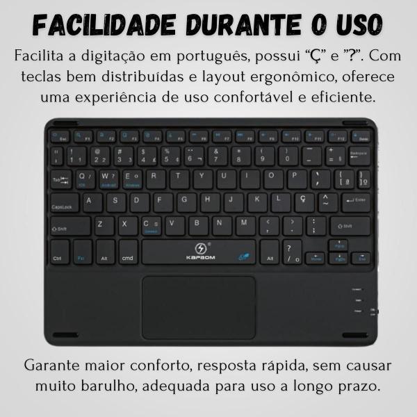 Imagem de Conjunto Teclado E Mouse Trackpad Para Tablet Mi Pad 6 Pro