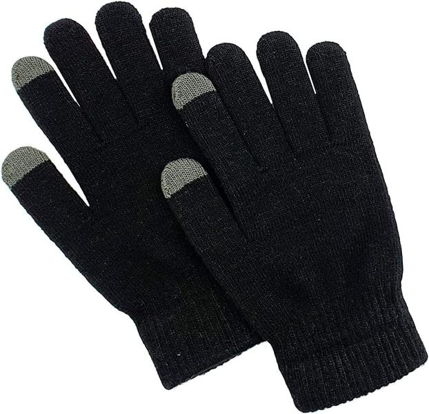 Imagem de Conjunto Térmico Kit Frio Blusa Calça segunda Pele Inverno + Gorro + Luva Touch screen Masculino Feminino