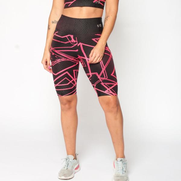 Conjunto Top e Bermuda BYG Energize - BYG Moda Fitness Imagem de Conjunto Top e Bermuda BYG Energize
