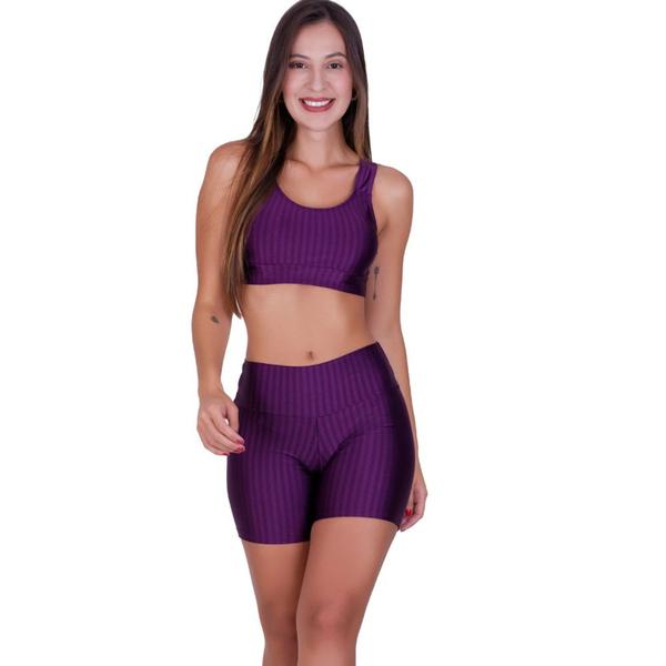 Imagem de Conjunto Top e Short 3D Academia Fitness - CONJUNTO MICHELE