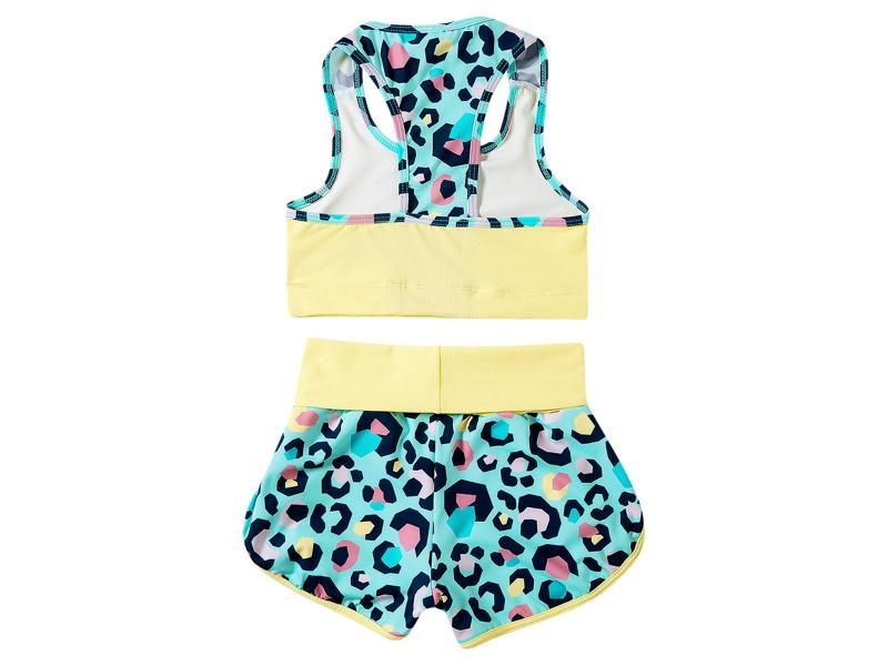 Imagem de Conjunto Top e Shorts Tip Top Infantil Onça Fitness