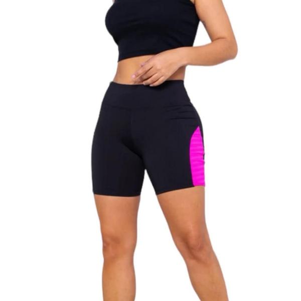 Imagem de Conjunto Top fitness ALÇA FINA bojo Feminino + Short LEG LEGGING REDINHA Academia Corrida 644