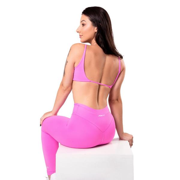 Imagem de Conjunto Top/Legging Rosa Chiclete - Allure