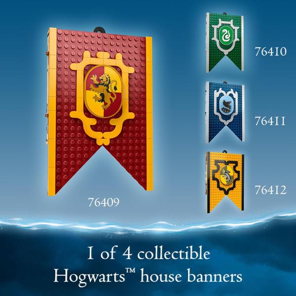 Conjunto Toy LEGO 76409 Harry Potter House Banner Gryffindor Imagem de Conjunto Toy LEGO 76409 Harry Potter House Banner Gryffindor