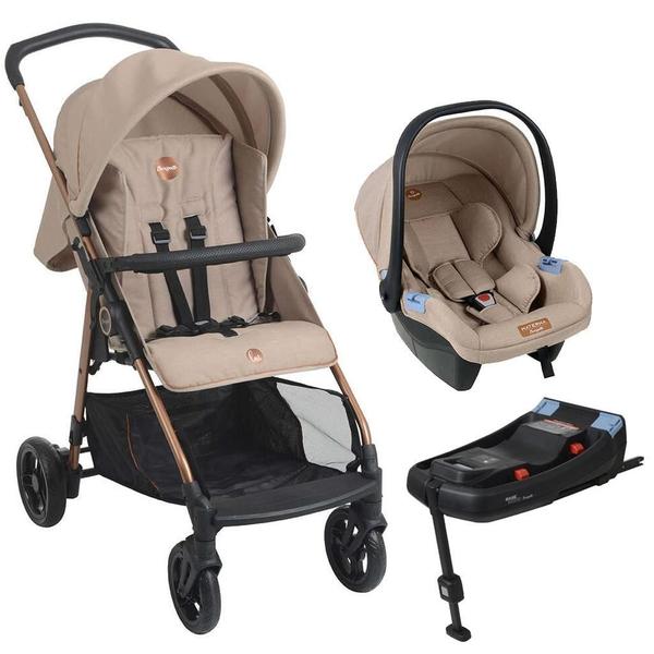 Imagem de Conjunto Travel System Lui Mon Amour E Base Isofix