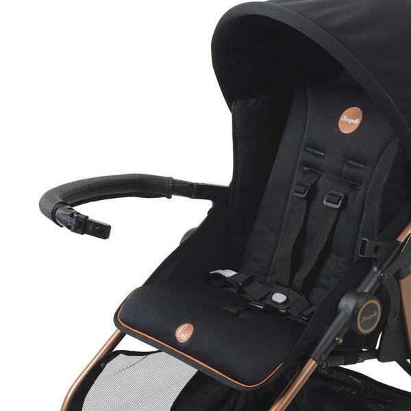 Imagem de Conjunto Travel System Lui Preto Cobre e Base Isofix