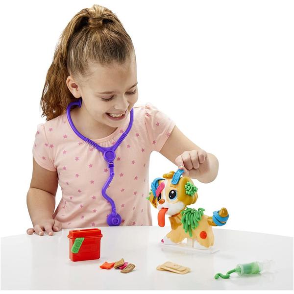 Imagem de Conjunto Veterinário Pet Shop Play Doh Massinha F3639 Hasbro