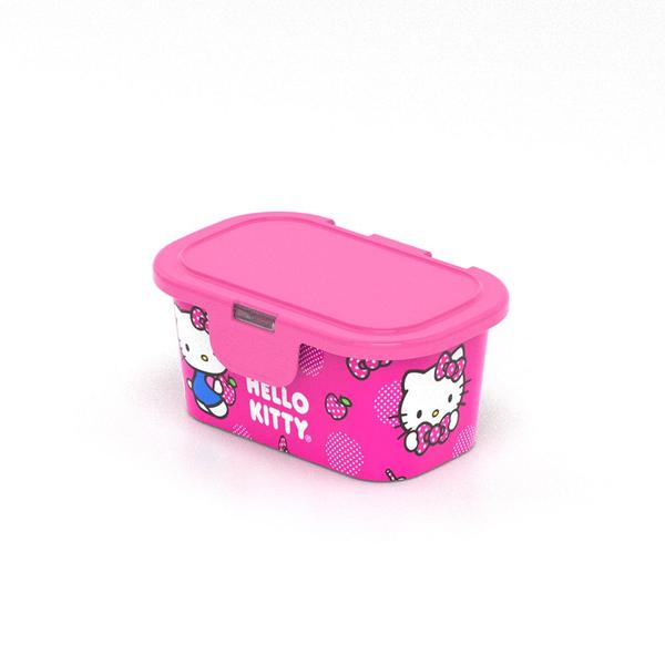 Imagem de Conjunto Volta as Aulas Hello Kitty 4 peças Estojo Lancheira