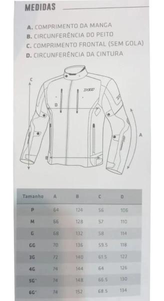 Imagem de Conjunto X11 Calça Versa + Jaqueta Iron 3 Preta Motocicleta