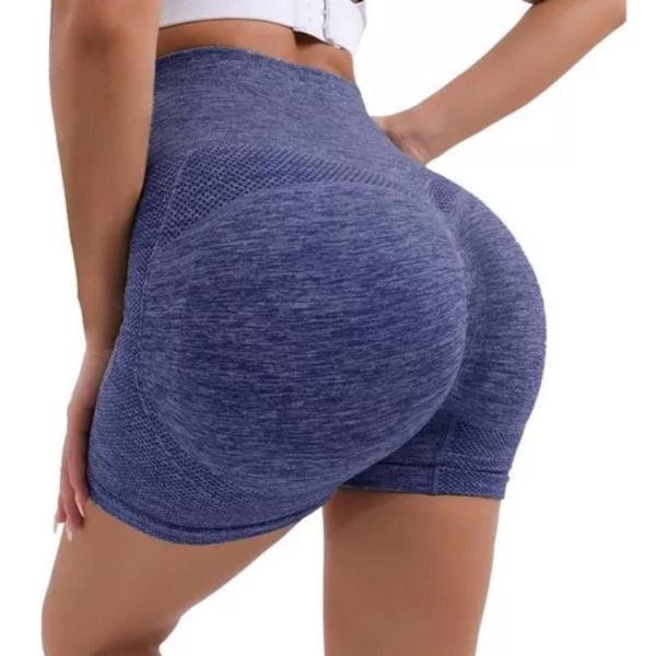 Imagem de Conjuntos Academia Feminino Leggings Top Shorts Levanta Bumbum Academia Musculação