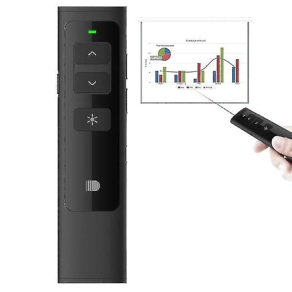 Imagem de Conjuntos de acessórios de computador doosl dsit013 2.4ghz recarregável apresentação powerpoint controle remoto laser multifuncional