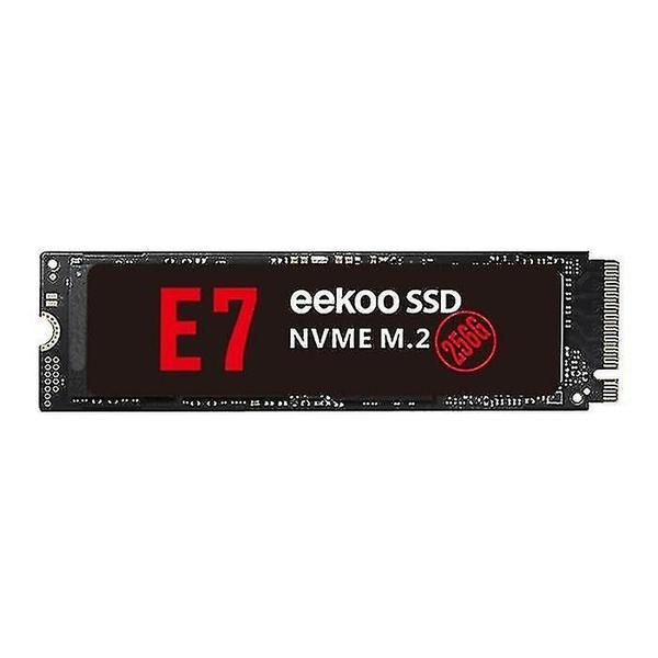 Imagem de Conjuntos de acessórios de computador eekoo e7 nvme m.2 256gb interface pci-e unidade de estado sólido para desktops laptops