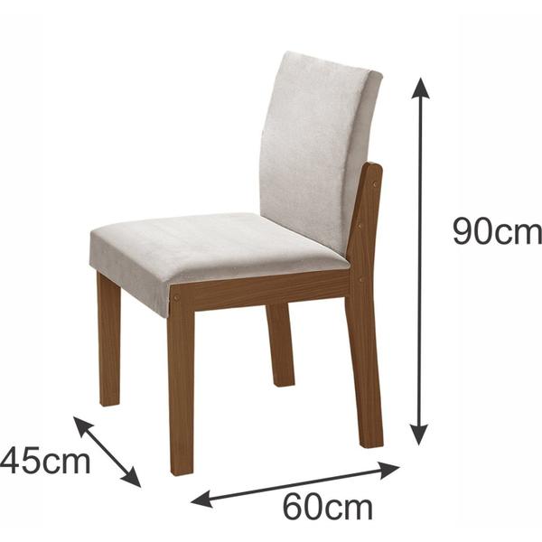 Imagem de Conjuntos Mesa Harpa 180cm e 6 Cadeiras Mônaco Yescasa