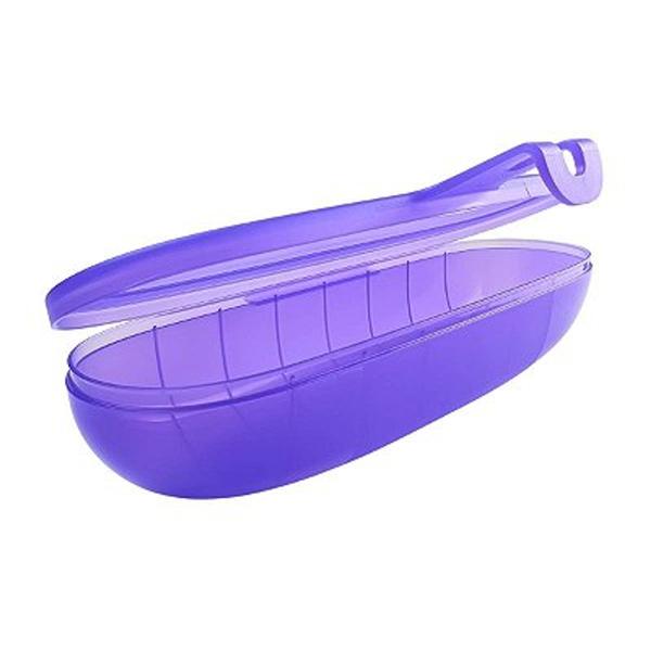 Imagem de Conserva Metade Oval Roxo Tupperware