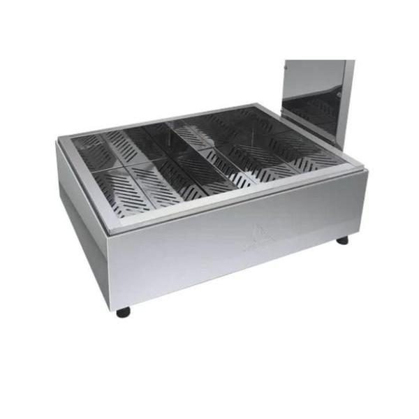 Imagem de Conservador De Fritura 2 Lâmpadas 500W Inox Metalmaq 110V