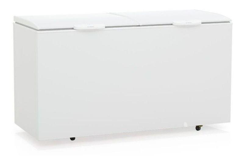 Imagem de Conservador Horizontal Aço Com Pintura Branca 2 Portas Cegas GHBS-510 BR Gelopar / 220 Volts