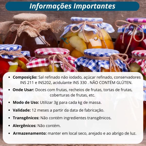Conservante Para Doces Adicel - 1Kg - Adicel Ingredientes Imagem de Conservante Para Doces Adicel - 1Kg