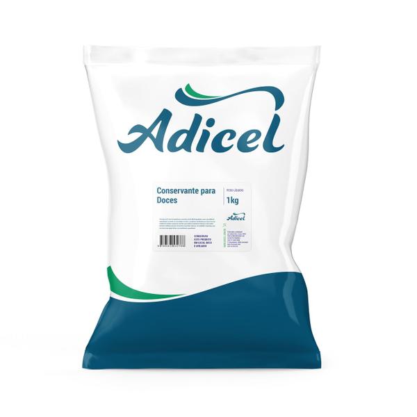 Conservante Para Doces Adicel - 1Kg - Adicel Ingredientes Imagem de Conservante Para Doces Adicel - 1Kg